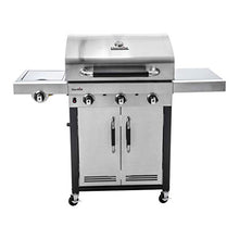 Load image into Gallery viewer, Char-Broil Advantage Series 345S - 3 Burner Gas Barbecue Grill with TRU-Infrared Technology, Stainless Steel Finish
