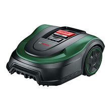 Load image into Gallery viewer, Bosch Robotic Lawnmower Indego S+ 500 (with 18V battery and App Function, docking station included, cutting width 19 cm, for lawns of up to 500 m², in carton packaging)
