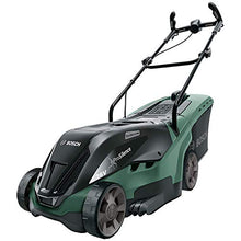 Load image into Gallery viewer, Bosch Cordless Lawnmower UniversalRotak 36-550 (36 Volt, Without Battery, Brushless Motor, Cutting width: 36 cm, Lawns up to 550 m², in Carton Packaging)
