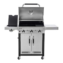 Load image into Gallery viewer, Char-Broil Advantage Series 345S - 3 Burner Gas Barbecue Grill with TRU-Infrared Technology, Stainless Steel Finish
