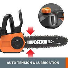 Load image into Gallery viewer, WORX WG322E.9 18V (20V MAX) 25cm Cordless Compact Chainsaw - BODY ONLY
