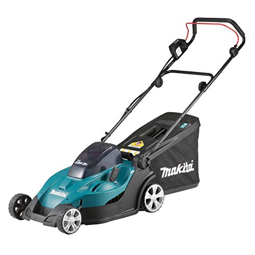 Makita DLM431Z Lawn Mower 43cm, 730 W, 36 V, Blue, 43 cm, Set of 2 Pieces