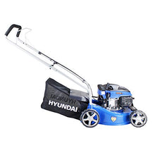 Load image into Gallery viewer, Hyundai Lightweight 40cm 79cc 4 Stroke Petrol Lawnmower, 40L Grass Bag, 3 Year Warranty
