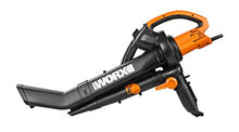 Load image into Gallery viewer, WORX WG505E 3000W Trivac Garden Blower Mulcher &amp; Vacuum, Black
