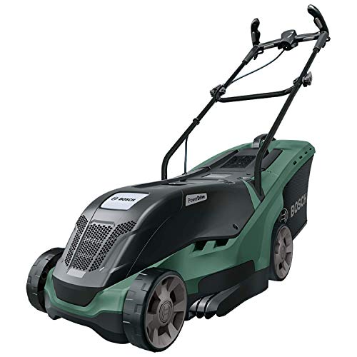 Bosch Lawnmower UniversalRotak 550 (1300 Watts, Cutting Width: 36cm, Lawns up to 550 m², in Carton Packaging)