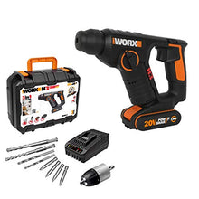 Load image into Gallery viewer, WORX WX394.3 18V (20V MAX) Cordless 1.5Kg Rotary Hammer Drill
