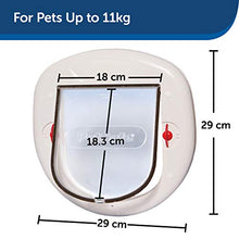 Load image into Gallery viewer, PetSafe Staywell Big Cat/Small Dog, Easy Install for Sliding Glass Doors, 4 Way Manual Lock, Tinted Flap - White
