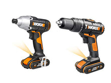 Load image into Gallery viewer, WORX WX938 18V (20V MAX) Impact Driver and Hammer Drill Twin Pack, Black
