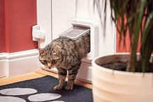 Load image into Gallery viewer, SureFlap Cat Flap with Microchip Identification, White (4 x AA batteries required)
