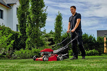 Load image into Gallery viewer, Einhell 3404821 Petrol Lawn Mower (1.2 kW, 1 Cylinder 4-Stroke Engine (OHV), 7-Level Central Cutting Height Adjustment 25 - 60 mm, Disengageable Rear-Wheel Drive), 100.0 cm*123.0 cm*51.0 cm
