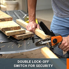 Load image into Gallery viewer, WORX WG324E 18V (20V MAX) One Handed Cordless Pruning Saw 2.0Ah Battery
