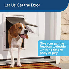 Load image into Gallery viewer, PetSafe Extreme Weather Pet Door Medium, Easy Install, Insulating, Weather Proof, Energy Efficient, 3 Flap System
