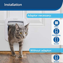 Load image into Gallery viewer, PetSafe, Microchip Activated Cat Flap, Exclusive Entry, Easy Install, 4 Way Manual Locking, Energy Efficient, Draught Excluder, Convenient - White
