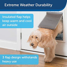 Load image into Gallery viewer, PetSafe Extreme Weather Pet Door Medium, Easy Install, Insulating, Weather Proof, Energy Efficient, 3 Flap System
