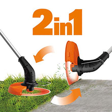 Load image into Gallery viewer, WORX WG927E Dual 20V Battery 34cm Cordless Lawn Mower &amp; 18V (20V MAX) Cordless Grass Trimmer
