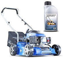 Load image into Gallery viewer, Hyundai Lightweight 40cm 79cc 4 Stroke Petrol Lawnmower, 40L Grass Bag, 3 Year Warranty
