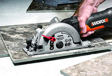 Load image into Gallery viewer, WORX WX439 500W 120mm Worxsaw Compact Circular Saw
