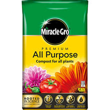 Load image into Gallery viewer, Miracle-Gro 119760 All Purpose Compost - 50 Litre BAG, Yellow, Earth ,Pack of 1
