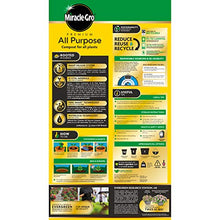 Load image into Gallery viewer, Miracle-Gro 119760 All Purpose Compost - 50 Litre BAG, Yellow, Earth ,Pack of 1
