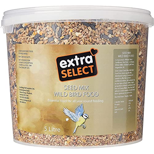 Extra Select Seed Mix Wild Bird Food, 5 Litre