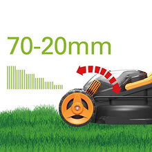 Load image into Gallery viewer, WORX WG927E Dual 20V Battery 34cm Cordless Lawn Mower &amp; 18V (20V MAX) Cordless Grass Trimmer
