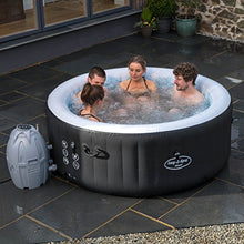 Load image into Gallery viewer, Lay-Z-Spa 54123-BNNX16AB02 Miami Hot Tub, Airjet Inflatable Spa, 2-4 Person - Black
