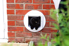 Load image into Gallery viewer, SureFlap Cat Flap with Microchip Identification, White (4 x AA batteries required)
