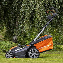 Load image into Gallery viewer, Yard Force 40V 34cm Cordless Lawnmower with lithium ion battery &amp; quick charger LM G34A - GR 40 range
