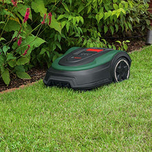 Load image into Gallery viewer, Bosch Robotic Lawnmower Indego S+ 500 (with 18V battery and App Function, docking station included, cutting width 19 cm, for lawns of up to 500 m², in carton packaging)
