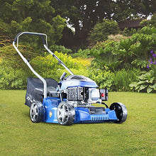 Load image into Gallery viewer, Hyundai Lightweight 40cm 79cc 4 Stroke Petrol Lawnmower, 40L Grass Bag, 3 Year Warranty
