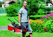 Load image into Gallery viewer, Einhell GE-EM 1233 Electric Lawnmower -- 33cm Cutting Width, 30L Grass Box, 5 Cutting Height Levels -- Lightweight, Walk-Behind Lawn Mower For Small Gardens
