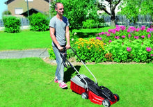 Load image into Gallery viewer, Einhell GE-EM 1233 Electric Lawnmower -- 33cm Cutting Width, 30L Grass Box, 5 Cutting Height Levels -- Lightweight, Walk-Behind Lawn Mower For Small Gardens
