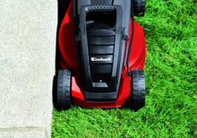 Load image into Gallery viewer, Einhell GE-EM 1233 Electric Lawnmower -- 33cm Cutting Width, 30L Grass Box, 5 Cutting Height Levels -- Lightweight, Walk-Behind Lawn Mower For Small Gardens
