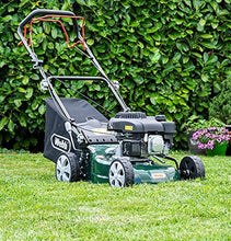 Load image into Gallery viewer, Webb Classic WER410SP Self Propelled 4 Wheel Petrol Rotary Lawnmower, 7 Cutting Heights, 41cm Cutting Width and 45L Collection Bag - 2 Year Guarantee
